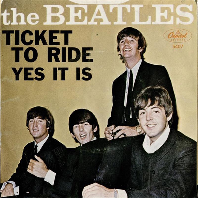 Ticket To Ride - The Beatles - Capitol 5407