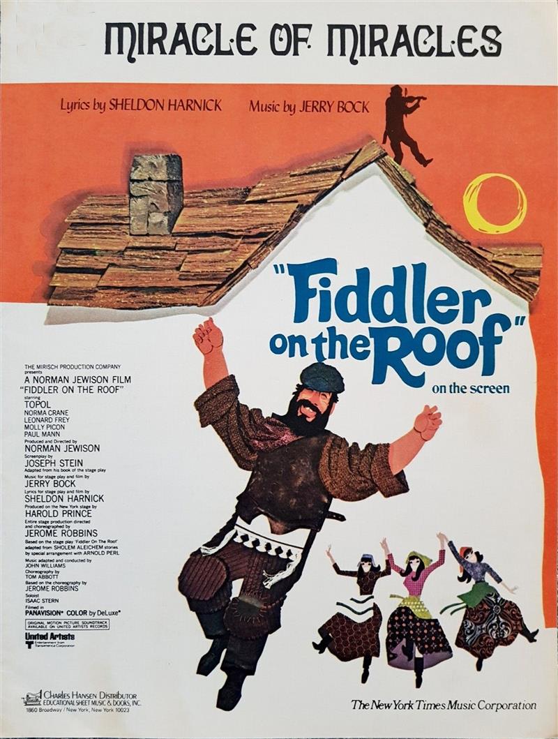 Miracle Of Miracles (Fiddler On The Roof 1971)