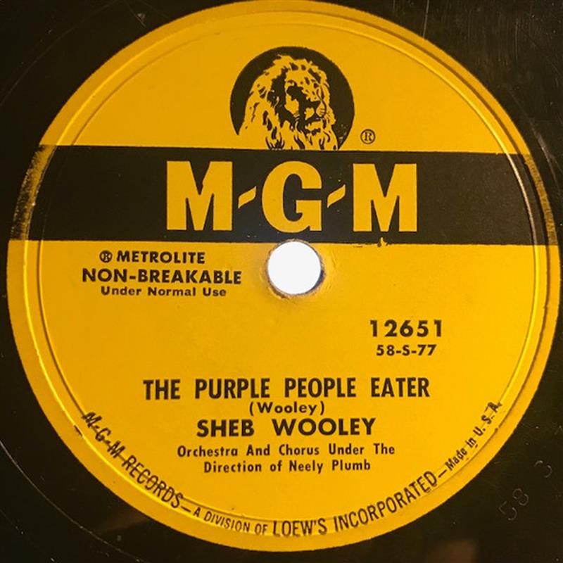 The Purple People Eater - MGM Records 12651
