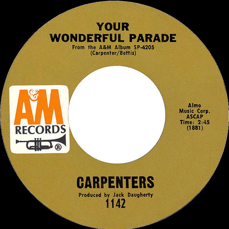 Your Wonderful Parade - Carpenters - AM-1142
