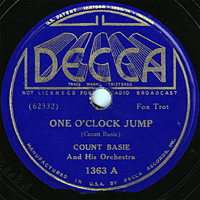 One O'Clock Jump - DECCA - Count Basie Orchestra