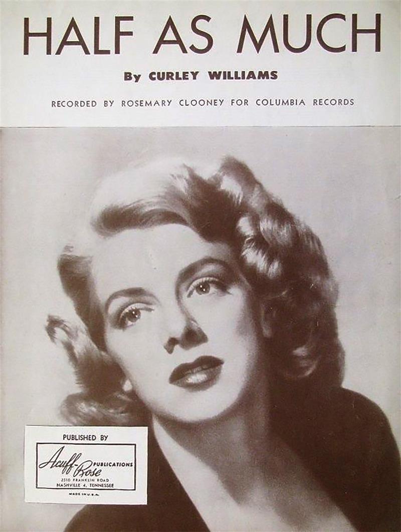 Half As Much - Rosemary Clooney