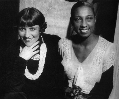 Marie Dubas & Josephine Baker, 1928